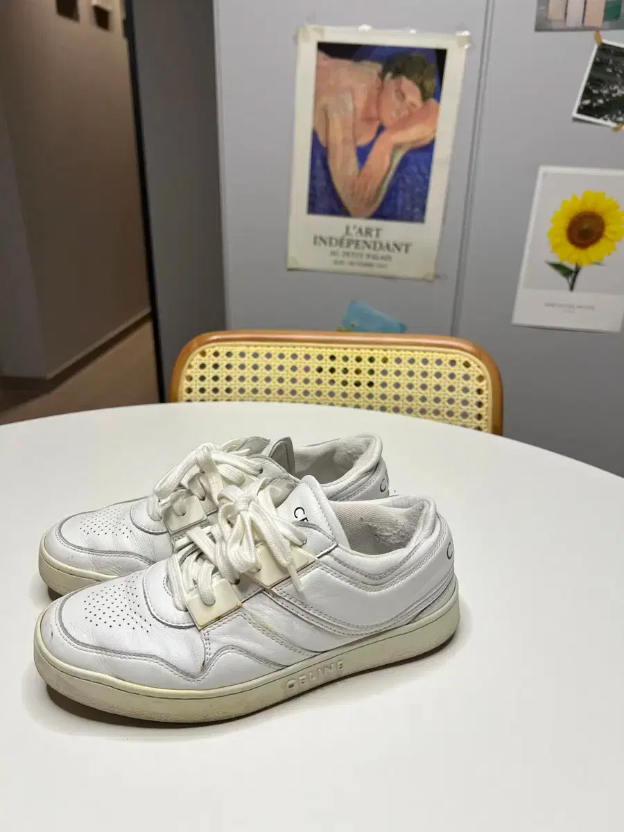 Seline white sneakers