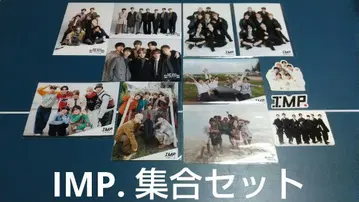 IMP. 7인 집합 사진, 스티커, 포토 카드 12개 세트