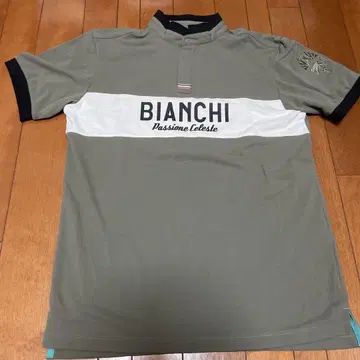 Bianchi 비앙키 피케 셔츠 남성용 L 사이즈