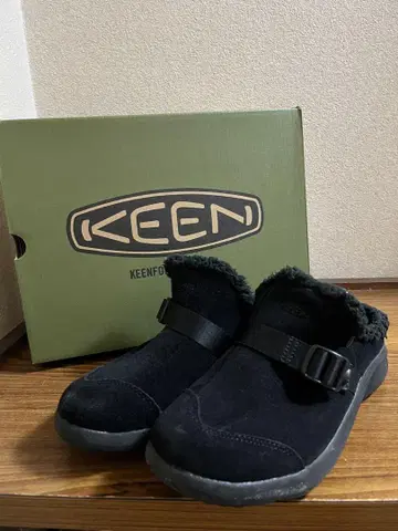KEEN 후드 크로그 스니커즈 24.5cm 블랙