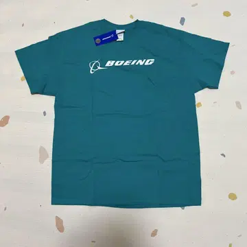 [미사용 새상품] BOEING 로고 T셔츠 XL