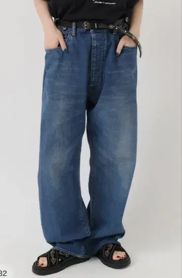 [ chimala ] DENIM WAIST ADJUSTABLE PANTS
