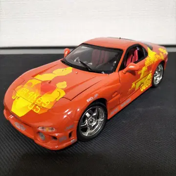 Mazda RX-7 오렌지 1/18 스케일