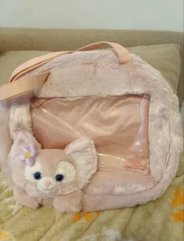 리*나님 홍콩 디즈니 리나벨 봉제 인형 토트백 이타백