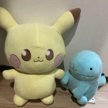 포켓몬 봉제 인형 피카츄 모쿠로 세트