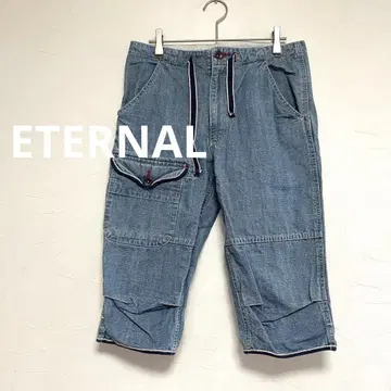 이터널 비추쿠라시키 공방 ETERNAL 데님 팬츠 하프 팬츠 M
