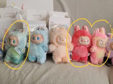 Labubu Big into energy 봉제 인형 신형 로트 개봉됨