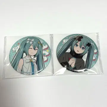 프로세카 복권 E상 캔뱃지 2개 세트 하츠네 미쿠