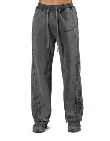 LYFT Vintage Sweat Wide Pants D.Grey