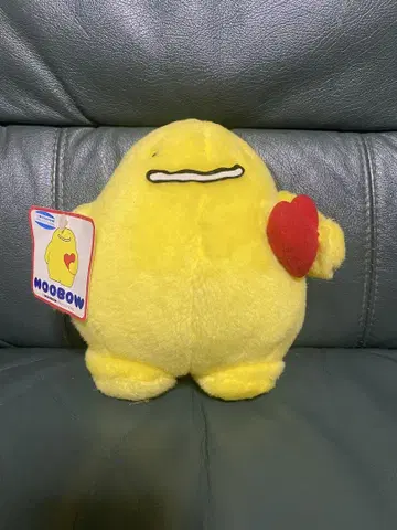 레어 레트로 NOOBOW 봉제 인형 페이퍼 택 포함
