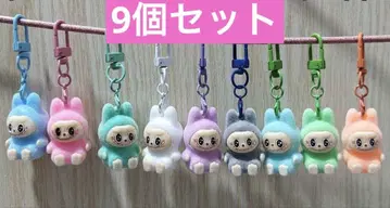인기 LABUBU 러브 러브 키링 9체 세트