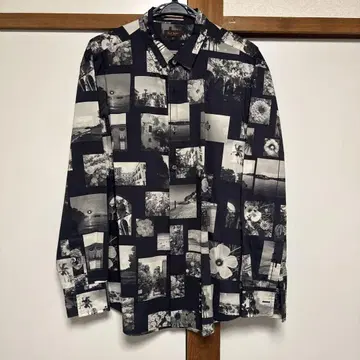 Paul Smith COLLECTION XL 사진 프린트 긴팔 셔츠