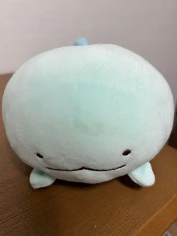 곳짱님용 스카이블루 고래형 봉제 인형
