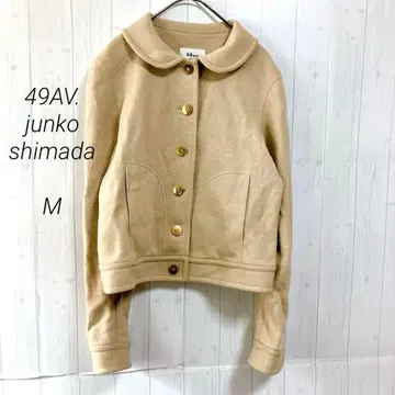 49AV. 준코 시마다 울 자켓 베이지 M 38