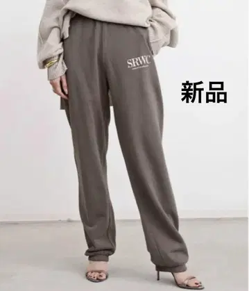 새상품 라빠르망 스포티앤리치 SRWC SWEAT PANTS
