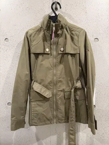 TOMMY HILFIGER 카키 트렌치코트 XXS
