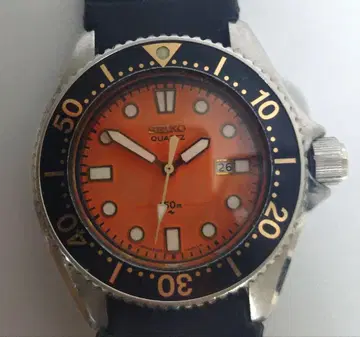 [ 배터리 없음 ] SEIKO 2625-0010 다이버즈 오렌지