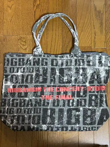 BIGBANG 0.to.10.THE FINAL 토트백