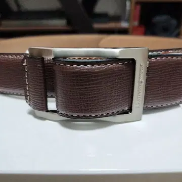 Munsingwear MU 006015 브라운 가죽 벨트