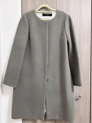 유나이티드 애로우즈 노카라 롱 코트