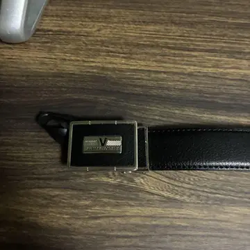 가죽 소재 블랙 캐주얼 벨트 5종 세트