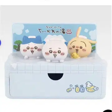 치이카와(먼작귀) 제일복권 A상 포근한 목욕탕 소품함 피규어