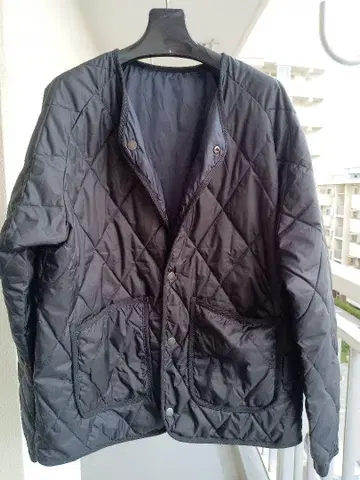 URBANRESEARCH SONNY LABEL 블랙 퀼팅 리버서블