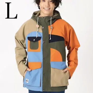 L [참스] 캠핑 파카
