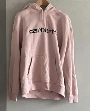 carhartt 핑크 후드 부착 후드티 사이즈 S