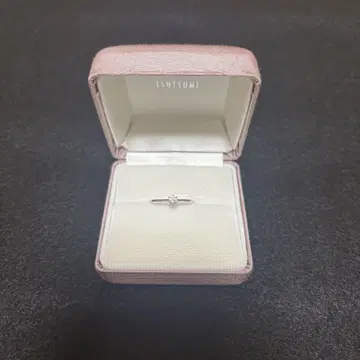 컷 등급 최상급 PT 감정서 포함 다이아몬드 반지(플라티나)