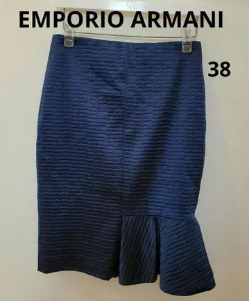 미사용 컨디션 최상 [ EMPORIO ARMANI ] 38 블루 아지메
