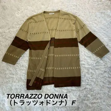 TORRAZZO DONNA 린넨 혼방 긴팔 가디건