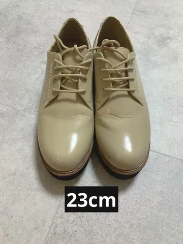 컨디션 최상 아담 로에페 레이스업 슈즈 23cm