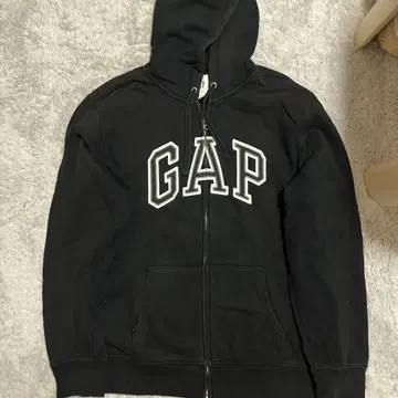 GAP 블랙 집업 후드티