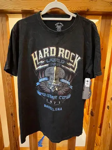Hard Rock 월드 투어 T셔츠 바르셀로나