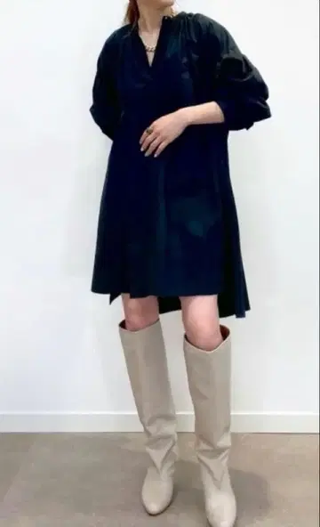 REMME 레메 롱 부츠 라이트 베이지 37 BABYLON 바빌론