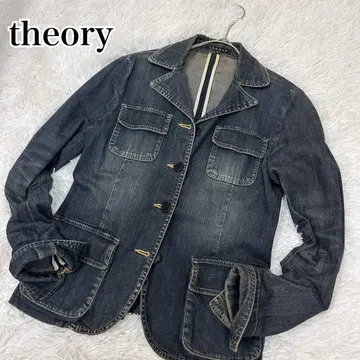 띠어리 데님 자켓 사이즈 4 ( L )