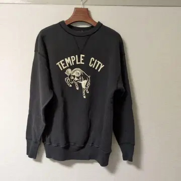 인기 흑먹색! 웨어하우스 TEMPLE CITY 맨투맨 42 L 사이즈