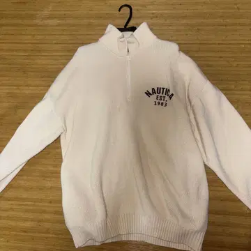 NAUTICA 하이넥 니트 스웨터