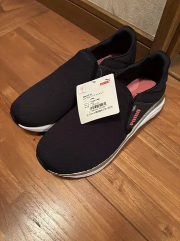 PUMA SOFTRIDE 슬립온 23.0 CM 블랙