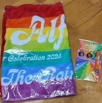 THE ALFEE 2025 여름 이벤트 프로젝터 키링 타월