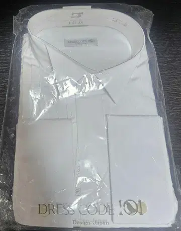 DRESS CODE 턱시도 셔츠 화이트