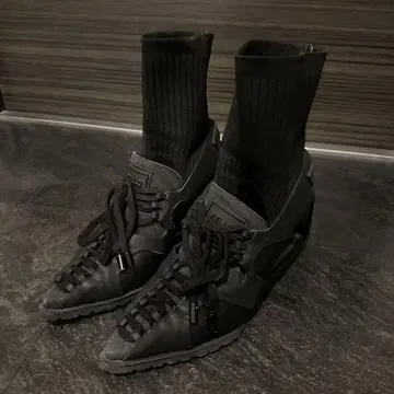 [ 완판템 ] YELLO short boots 숏부츠 힐 L 사이즈