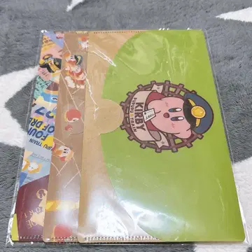 별의 커비 푸푸푸 기차 한정 티켓 홀더 전 3종 미사용
