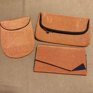 타비 주머니, 회지 주머니, 가마구치 백 세트, 다도