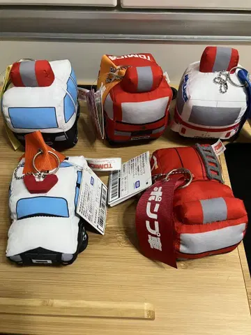 토미카 차량형 키링 봉제 인형