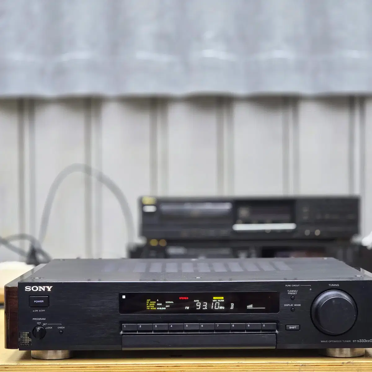 【美品】 SONY FM/AM チューナー ST-S333ESG TUNER Amazon.co.jp: SONY ソニー ST-S333ESG FM/AMステレオチューナー