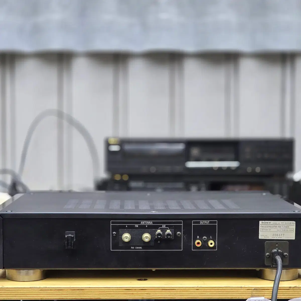 SONY ST-S333ESG FM/AMチューナー 難あり ☆ソニー SONY ST-S333ESG