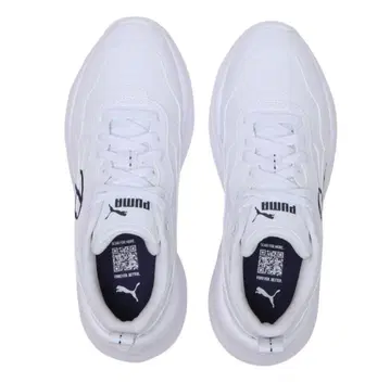 PUMA 시리아 웨지 화이트/네이비