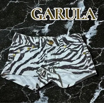 GARULA 가루라 헤이세이 갸루 제브라 숏팬츠 숏 팬츠